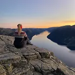 Nyaraló Beautiful Line With Sauna Near Pulpit Rock Forsand