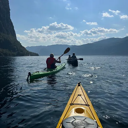 Beautiful Line With Sauna Near Pulpit Rock *