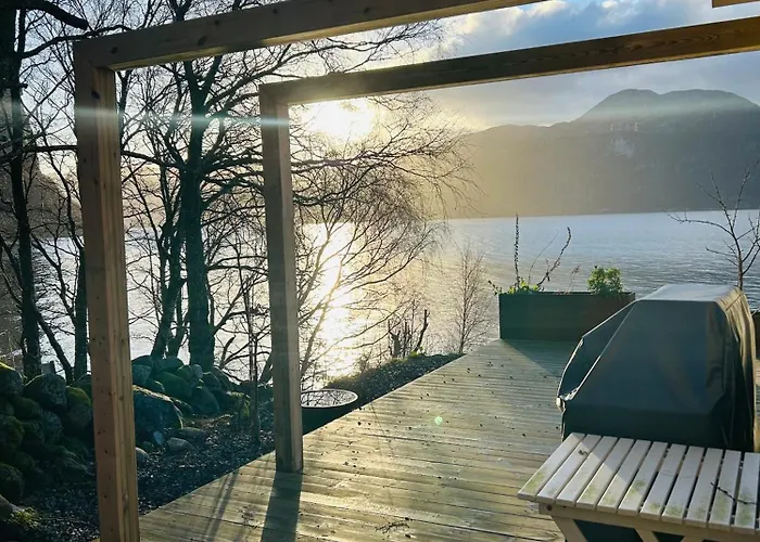 Beautiful Line With Sauna Near Pulpit Rock Forsand