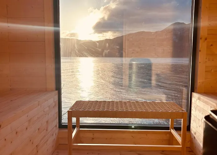 Beautiful Line With Sauna Near Pulpit Rock Forsand